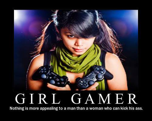 Figure 7: Girl Gamer's KICK ASS!