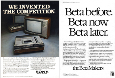Figure 6: Will Sony "BetaMax" their VR future?